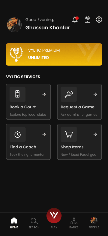 Vyltic Player App